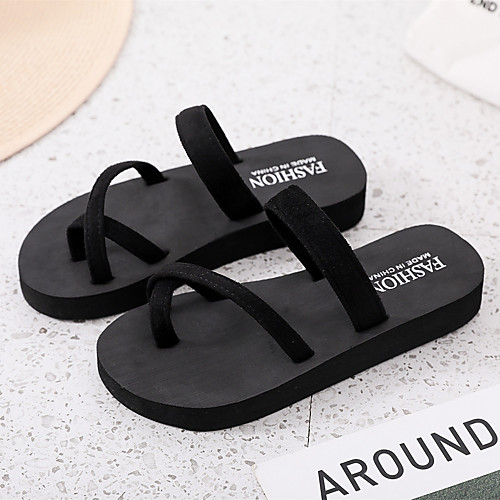 Women's Slippers & Flip-Flops Flat Heel Open Toe Booties Ankle Boots EVA(ethylene-vinyl acetate copolymer) Lace-up Solid Colored Black Yellow Pink / Booties / Ankle Boots
Women's Slippers & Flip-Flops Flat Heel Open Toe Booties Ankle Boots EVA(ethylene-vinyl acetate copolymer) Lace-up Solid Colored Black Yellow Pink / Booties / Ankle Boots