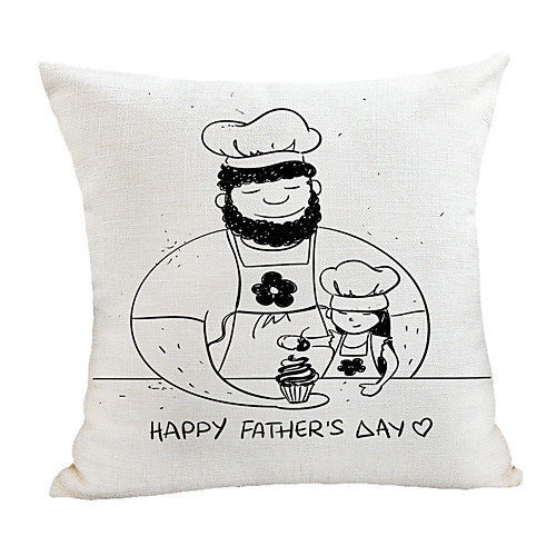 Double Side Print Father's Day Cushion Cover 1PC Faux Linen Soft Square Throw Pillow Cover Cushion Case Pillowcase for Sofa Bedroom 45 x 45 cm (18 x 18 Inch) Superior Quality Machine Washable
Double Side Print Father's Day Cushion Cover 1PC Faux Linen Soft Square Throw Pillow Cover Cushion Case Pillowcase for Sofa Bedroom 45 x 45 cm (18 x 18 Inch) Superior Quality Machine Washable