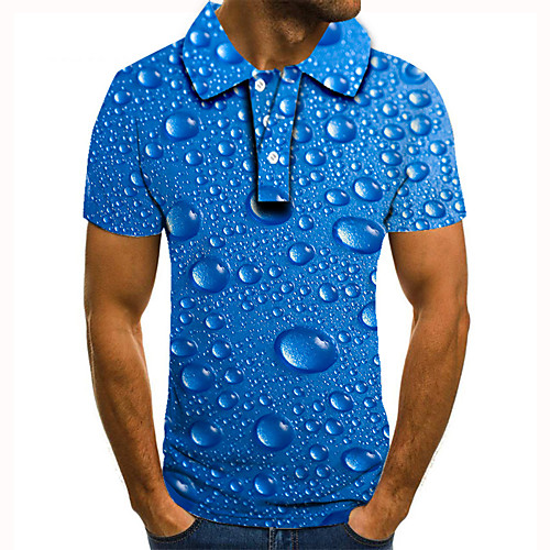 Men's Golf Shirt Tennis Shirt 3D Print Paisley Graphic Prints Button-Down Short Sleeve Street Tops Casual Fashion Cool Blue / Sports
Men's Golf Shirt Tennis Shirt 3D Print Paisley Graphic Prints Button-Down Short Sleeve Street Tops Casual Fashion Cool Blue / Sports
