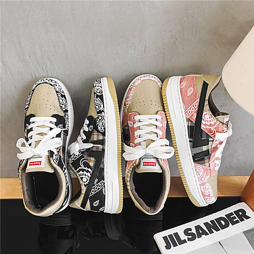 Men's Sneakers Skate Shoes Sporty Casual Daily Outdoor Walking Shoes PU Breathable Non-slipping Wear Proof Orange / Black Black Spring Summer
Men's Sneakers Skate Shoes Sporty Casual Daily Outdoor Walking Shoes PU Breathable Non-slipping Wear Proof Orange / Black Black Spring Summer