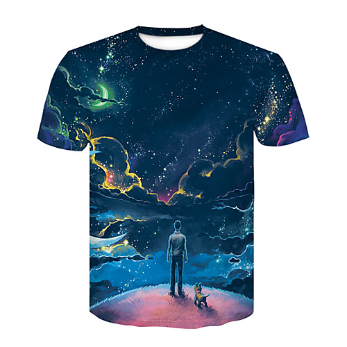 Men's T shirt Shirt 3D Print 3D Rivet Mesh Short Sleeve Casual Tops White Red Navy Blue / Summer
Men's T shirt Shirt 3D Print 3D Rivet Mesh Short Sleeve Casual Tops White Red Navy Blue / Summer