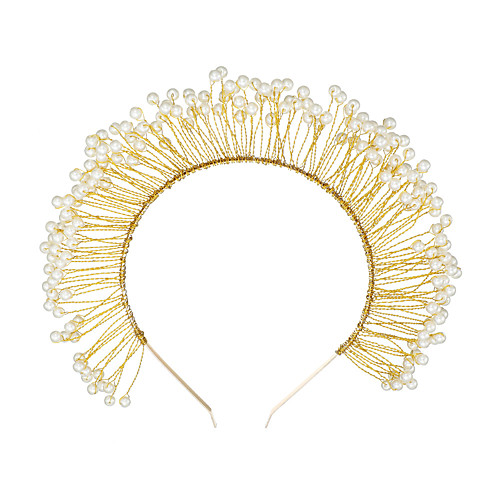 Romantic Wedding Imitation Pearl Headpiece with Pearls 1 Piece Wedding / Special Occasion Headpiece
Romantic Wedding Imitation Pearl Headpiece with Pearls 1 Piece Wedding / Special Occasion Headpiece
