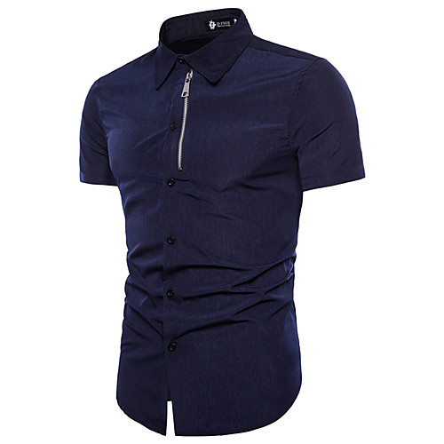 Men's Shirt Solid Colored Short Sleeve Casual Tops Fashion White Red Black
Men's Shirt Solid Colored Short Sleeve Casual Tops Fashion White Red Black