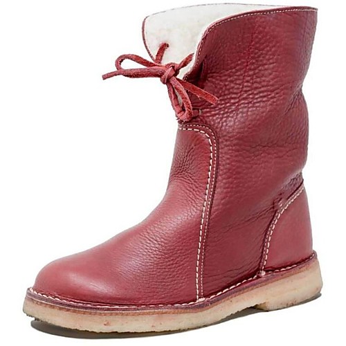 Women's Sandals Snow Boots Flat Heel Square Toe Mid Calf Boots PU Red Blue Black
Women's Sandals Snow Boots Flat Heel Square Toe Mid Calf Boots PU Red Blue Black