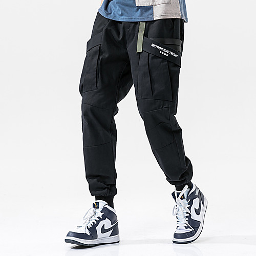 Men's Casual / Sporty Athleisure Breathable Outdoor Sports Sport Daily Pants Pants Letter Full Length Drawstring Pocket Gray Green Black
Men's Casual / Sporty Athleisure Breathable Outdoor Sports Sport Daily Pants Pants Letter Full Length Drawstring Pocket Gray Green Black