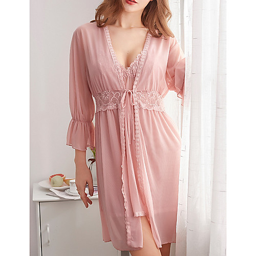 Women's Ultra Sexy Suits Pajamas Lace Solid Colored Nylon Casual Deep V Daily Daily Wear
Women's Ultra Sexy Suits Pajamas Lace Solid Colored Nylon Casual Deep V Daily Daily Wear