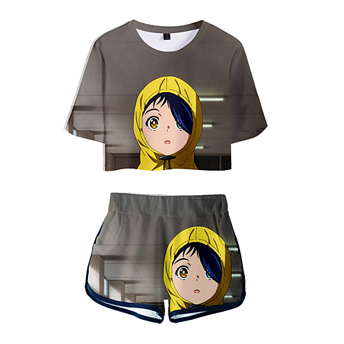 Inspired by wonder egg priority Cosplay Cosplay Costume Outfits Terylene 3D 2 Piece Printing Harajuku Shorts For Women's / Men's
Inspired by wonder egg priority Cosplay Cosplay Costume Outfits Terylene 3D 2 Piece Printing Harajuku Shorts For Women's / Men's