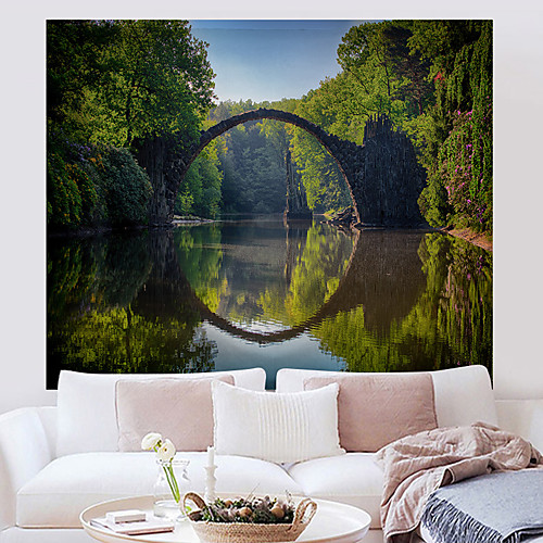 Wall Tapestry Art Decor Blanket Curtain Hanging Home Bedroom Living Room Polyester Forest River Bridge
Wall Tapestry Art Decor Blanket Curtain Hanging Home Bedroom Living Room Polyester Forest River Bridge