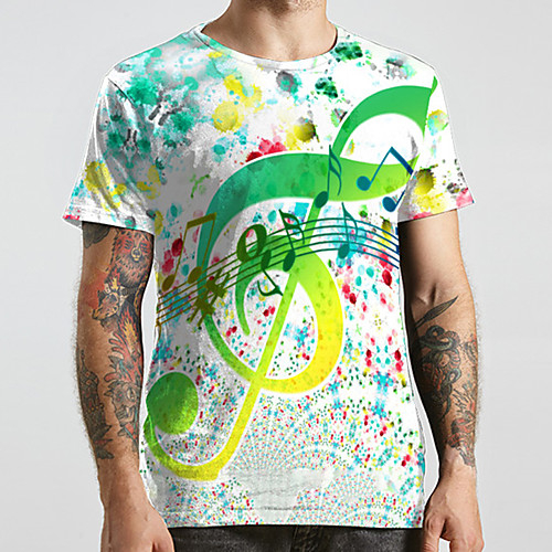 Men's Unisex Tee T shirt 3D Print Symbol Graphic Prints Plus Size Print Short Sleeve Casual Tops Fashion Designer Big and Tall Green
Men's Unisex Tee T shirt 3D Print Symbol Graphic Prints Plus Size Print Short Sleeve Casual Tops Fashion Designer Big and Tall Green