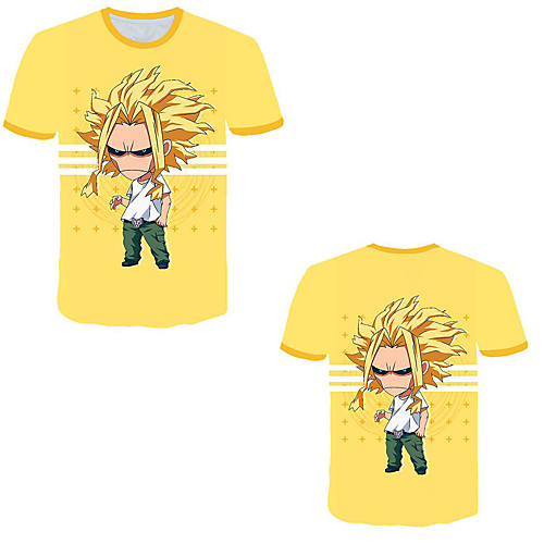 Inspired by My Hero Academia / Boku No Hero Cosplay Cosplay Costume T-shirt Terylene Graphic Printing Harajuku Graphic T-shirt For Women's / Men's
Inspired by My Hero Academia / Boku No Hero Cosplay Cosplay Costume T-shirt Terylene Graphic Printing Harajuku Graphic T-shirt For Women's / Men's