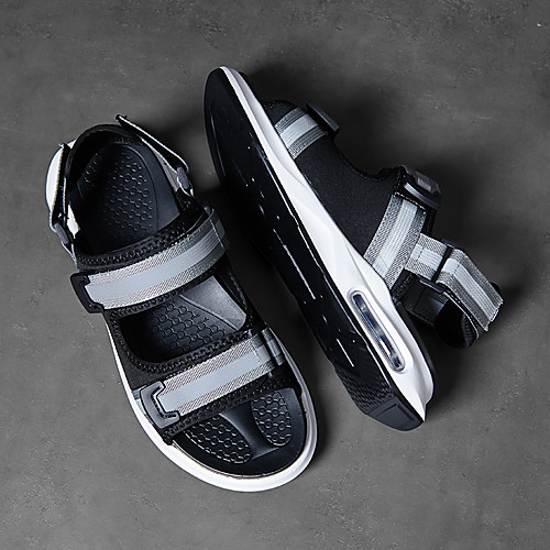 Men's Sandals Casual Beach Daily Elastic Fabric Breathable Non-slipping Wear Proof Black Gray Summer
Men's Sandals Casual Beach Daily Elastic Fabric Breathable Non-slipping Wear Proof Black Gray Summer