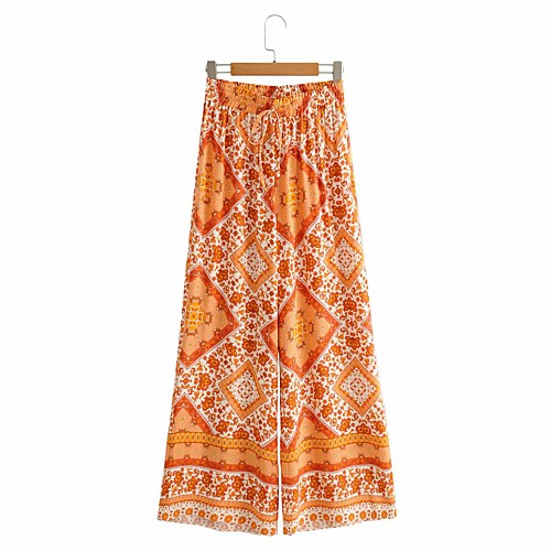 Women's Ethnic Style Boho Comfort Holiday Weekend Chinos Pants Graphic Full Length Elastic Drawstring Design Print Orange
Women's Ethnic Style Boho Comfort Holiday Weekend Chinos Pants Graphic Full Length Elastic Drawstring Design Print Orange