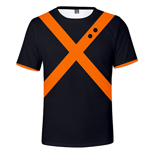 Inspired by My Hero Academia / Boku No Hero Cosplay Cosplay Costume T-shirt Terylene Graphic Printing T-shirt For Women's / Men's
Inspired by My Hero Academia / Boku No Hero Cosplay Cosplay Costume T-shirt Terylene Graphic Printing T-shirt For Women's / Men's