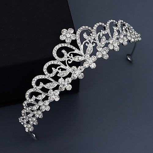 Wedding Bridal Rhinestone / Alloy Headpiece with Rhinestone 1 Piece Wedding / Special Occasion Headpiece
Wedding Bridal Rhinestone / Alloy Headpiece with Rhinestone 1 Piece Wedding / Special Occasion Headpiece