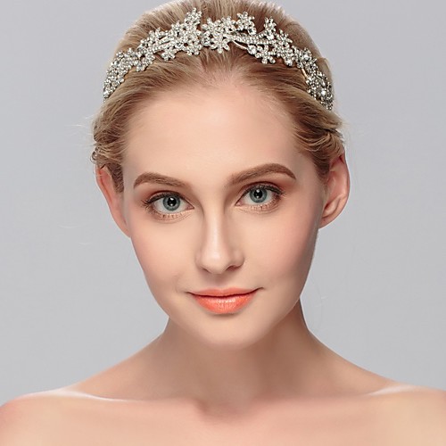 Wedding Bridal Alloy Headpiece with Crystals 1 PC Wedding / Special Occasion Headpiece
Wedding Bridal Alloy Headpiece with Crystals 1 PC Wedding / Special Occasion Headpiece