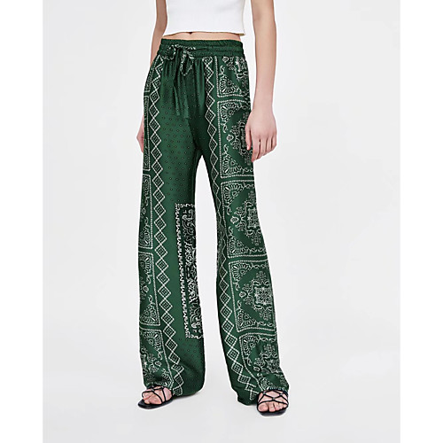 Women's Basic Boho Comfort Holiday Weekend Chinos Pants Graphic Paisley Full Length Elastic Drawstring Design Print Green
Women's Basic Boho Comfort Holiday Weekend Chinos Pants Graphic Paisley Full Length Elastic Drawstring Design Print Green