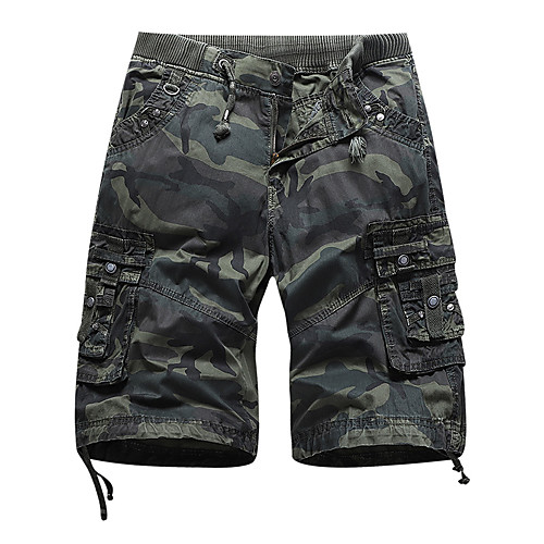Men's Shorts Cargo Breathable Daily Going out Shorts Tactical Cargo Pants Camouflage Short Drawstring Zipper Pocket Tujun Green Army Green Dark Gray
Men's Shorts Cargo Breathable Daily Going out Shorts Tactical Cargo Pants Camouflage Short Drawstring Zipper Pocket Tujun Green Army Green Dark Gray
