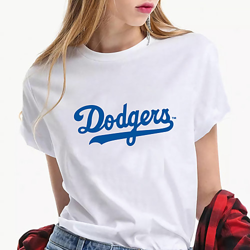 Women's Holiday California Los Angeles T shirt Text Print Round Neck Basic Tops 100% Cotton Blue Royal Blue White
Women's Holiday California Los Angeles T shirt Text Print Round Neck Basic Tops 100% Cotton Blue Royal Blue White