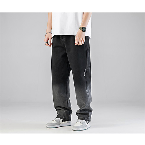 Men's Chino Jeans Pants Embroidery Patchwork Gradient Full Length Black Blue
Men's Chino Jeans Pants Embroidery Patchwork Gradient Full Length Black Blue
