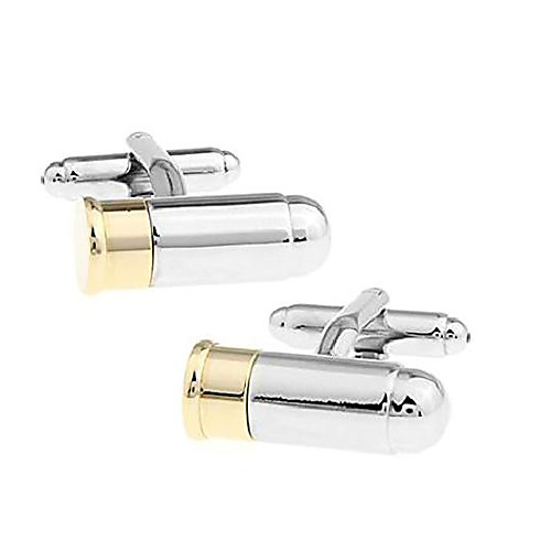 judaica place weapon cuff links with cufflink display gift box (opened bullet)
judaica place weapon cuff links with cufflink display gift box (opened bullet)