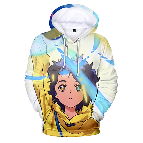 Inspired by wonder egg priority Cosplay Cosplay Costume Hoodie Terylene 3D Printing Hoodie For Women's / Men's
Inspired by wonder egg priority Cosplay Cosplay Costume Hoodie Terylene 3D Printing Hoodie For Women's / Men's
