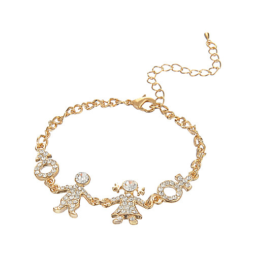 Women's Bracelet Classic Heart Elegant Alloy Bracelet Jewelry Gold / Silver For Wedding Street Daily Holiday Work
Women's Bracelet Classic Heart Elegant Alloy Bracelet Jewelry Gold / Silver For Wedding Street Daily Holiday Work