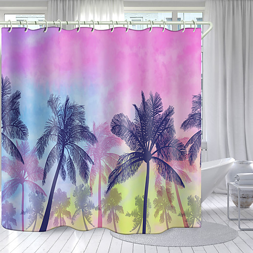Pink Coconut Tree Digital Printing Shower Curtain Shower Curtains Hooks Modern Polyester New Design 72 Inch
Pink Coconut Tree Digital Printing Shower Curtain Shower Curtains Hooks Modern Polyester New Design 72 Inch