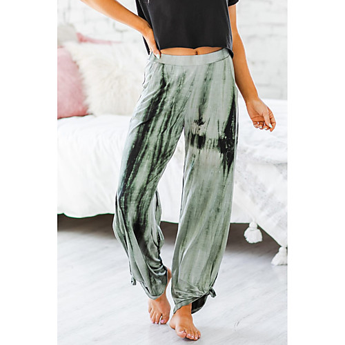 Women's Basic Casual / Sporty Comfort Casual Weekend Chinos Pants Tie Dye Full Length Pocket Elastic Waist Purple Green
Women's Basic Casual / Sporty Comfort Casual Weekend Chinos Pants Tie Dye Full Length Pocket Elastic Waist Purple Green