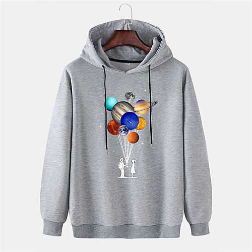 Men's Pullover Hoodie Sweatshirt Graphic Prints Balloon 3D Hooded Sports & Outdoor Daily Sports Hot Stamping Basic Casual Hoodies Sweatshirts Long Sleeve Yellow Gray Black
Men's Pullover Hoodie Sweatshirt Graphic Prints Balloon 3D Hooded Sports & Outdoor Daily Sports Hot Stamping Basic Casual Hoodies Sweatshirts Long Sleeve Yellow Gray Black