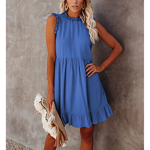 cross-border source of summer 2021 european and american wish foreign trade amazon women's new dress with ruffled waist
cross-border source of summer 2021 european and american wish foreign trade amazon women's new dress with ruffled waist