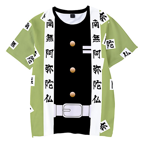 Inspired by Demon Slayer Cosplay Cosplay Costume T-shirt Terylene Graphic Printing Harajuku Graphic T-shirt For Women's / Men's
Inspired by Demon Slayer Cosplay Cosplay Costume T-shirt Terylene Graphic Printing Harajuku Graphic T-shirt For Women's / Men's