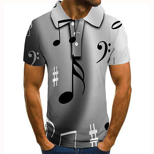 Men's Golf Shirt Tennis Shirt 3D Print Symbol Graphic Prints Button-Down Short Sleeve Street Tops Casual Fashion Cool Gray / Sports
Men's Golf Shirt Tennis Shirt 3D Print Symbol Graphic Prints Button-Down Short Sleeve Street Tops Casual Fashion Cool Gray / Sports