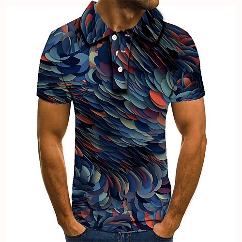 Men's Golf Shirt Tennis Shirt 3D Print 3D Graphic Prints Button-Down Short Sleeve Street Tops Casual Fashion Cool Blue / Sports
Men's Golf Shirt Tennis Shirt 3D Print 3D Graphic Prints Button-Down Short Sleeve Street Tops Casual Fashion Cool Blue / Sports