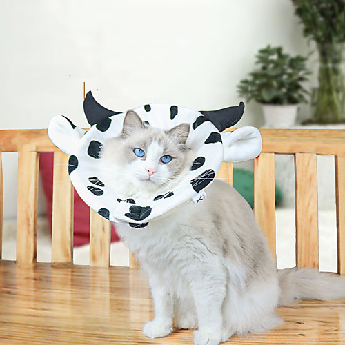 Dog Cat Pet Cone Pet Recovery Collar Elizabeth circle Adjustable Stress Relieving Safety Anti-Bite Lick Wound Healing After Surgery Protective Walking Milk Cow Cotton Small Dog Black / White
Dog Cat Pet Cone Pet Recovery Collar Elizabeth circle Adjustable Stress Relieving Safety Anti-Bite Lick Wound Healing After Surgery Protective Walking Milk Cow Cotton Small Dog Black / White