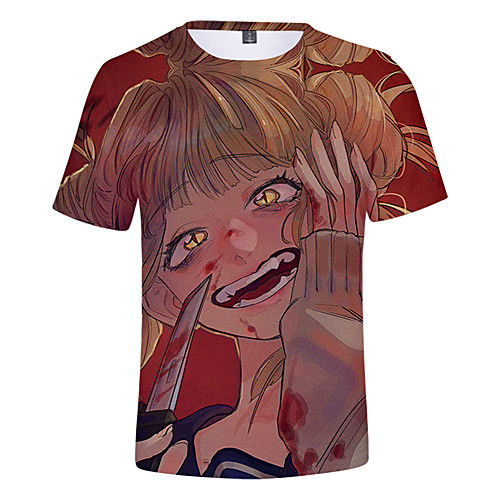 Inspired by My Hero Academia / Boku No Hero Cosplay Cosplay Costume T-shirt Terylene Graphic Printing T-shirt For Women's / Men's
Inspired by My Hero Academia / Boku No Hero Cosplay Cosplay Costume T-shirt Terylene Graphic Printing T-shirt For Women's / Men's