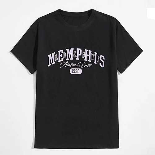 Men's Unisex Tee T shirt Hot Stamping Graphic Prints Letter Plus Size Print Short Sleeve Casual Tops 100% Cotton Basic Designer Big and Tall Black
Men's Unisex Tee T shirt Hot Stamping Graphic Prints Letter Plus Size Print Short Sleeve Casual Tops 100% Cotton Basic Designer Big and Tall Black