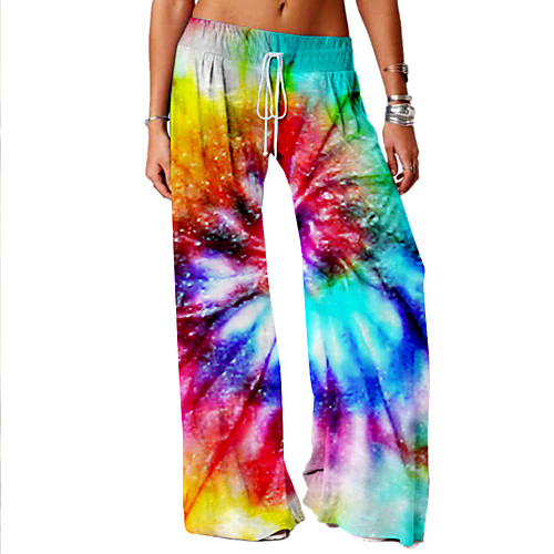 Women's Basic Soft Comfort Daily Home Chinos Pants Tie Dye Full Length Elastic Drawstring Design Print Blue
Women's Basic Soft Comfort Daily Home Chinos Pants Tie Dye Full Length Elastic Drawstring Design Print Blue