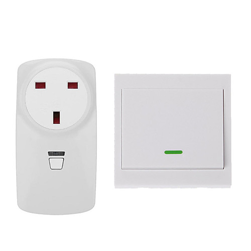Smart remote control socket/Learning code receiver / UK socket plug use for light /TV /fans / 433mhz
Smart remote control socket/Learning code receiver / UK socket plug use for light /TV /fans / 433mhz