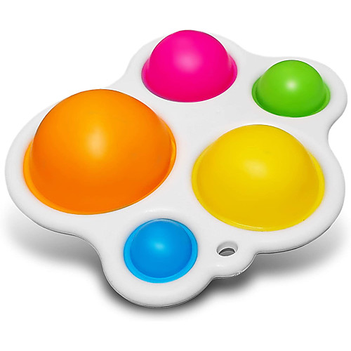 Fidget Toy Baby Kids Sensory Toys Five Push Dimple Fidget Toy Boy Girl Toy for All Ages ADHD and Autistic Use
Fidget Toy Baby Kids Sensory Toys Five Push Dimple Fidget Toy Boy Girl Toy for All Ages ADHD and Autistic Use