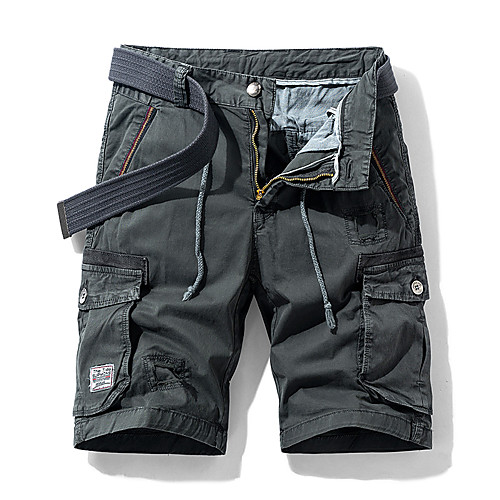 Men's Shorts Cargo Shorts Shorts Pants Solid Colored ArmyGreen Black Khaki Dark Gray
Men's Shorts Cargo Shorts Shorts Pants Solid Colored ArmyGreen Black Khaki Dark Gray