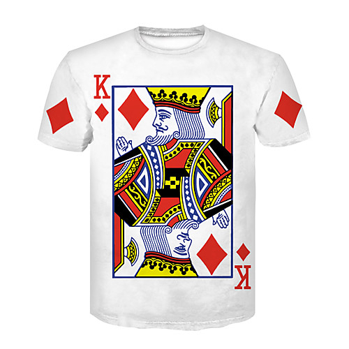 Men's T shirt Shirt 3D Print 3D Rivet Mesh Short Sleeve Casual Tops White Blue Black / Summer
Men's T shirt Shirt 3D Print 3D Rivet Mesh Short Sleeve Casual Tops White Blue Black / Summer