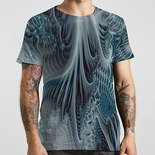 Men's Unisex Tee T shirt 3D Print Graphic Prints Geometry Plus Size Print Short Sleeve Casual Tops Basic Designer Big and Tall Gray
Men's Unisex Tee T shirt 3D Print Graphic Prints Geometry Plus Size Print Short Sleeve Casual Tops Basic Designer Big and Tall Gray