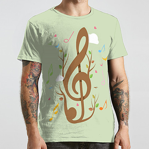 Men's Unisex Tee T shirt 3D Print Symbol Graphic Prints Plus Size Print Short Sleeve Casual Tops Fashion Designer Big and Tall Green
Men's Unisex Tee T shirt 3D Print Symbol Graphic Prints Plus Size Print Short Sleeve Casual Tops Fashion Designer Big and Tall Green