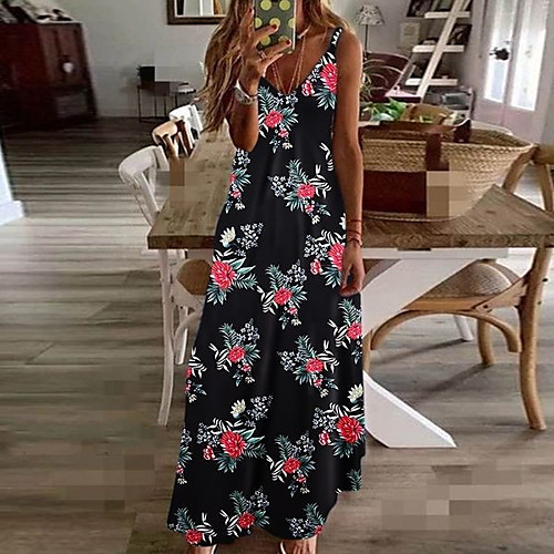 Women's Strap Dress Maxi long Dress Blue Blushing Pink Green Royal Blue White Black Sleeveless Floral Summer Casual Slim 2021 S M L XL XXL 3XL 4XL 5XL
Women's Strap Dress Maxi long Dress Blue Blushing Pink Green Royal Blue White Black Sleeveless Floral Summer Casual Slim 2021 S M L XL XXL 3XL 4XL 5XL