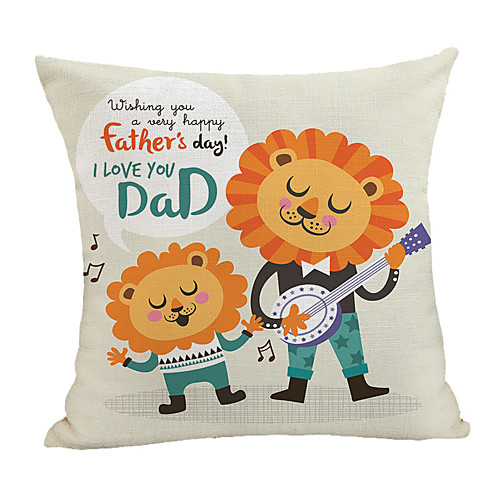 Double Side Print Father's Day Cushion Cover 1PC Faux Linen Soft Square Throw Pillow Cover Cushion Case Pillowcase for Sofa Bedroom 45 x 45 cm (18 x 18 Inch) Superior Quality Machine Washable
Double Side Print Father's Day Cushion Cover 1PC Faux Linen Soft Square Throw Pillow Cover Cushion Case Pillowcase for Sofa Bedroom 45 x 45 cm (18 x 18 Inch) Superior Quality Machine Washable