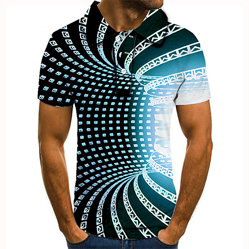 Men's Golf Shirt Tennis Shirt 3D Print 3D Graphic Prints Button-Down Short Sleeve Street Tops Casual Fashion Cool Blue / Sports
Men's Golf Shirt Tennis Shirt 3D Print 3D Graphic Prints Button-Down Short Sleeve Street Tops Casual Fashion Cool Blue / Sports