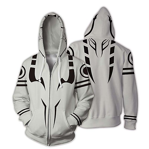 Inspired by Jujutsu Kaisen Cosplay Cosplay Costume Hoodie Terylene Graphic Prints Zipper Printing Harajuku Hoodie For Women's / Men's
Inspired by Jujutsu Kaisen Cosplay Cosplay Costume Hoodie Terylene Graphic Prints Zipper Printing Harajuku Hoodie For Women's / Men's
