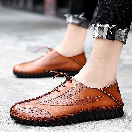 spring and autumn men's extra-large size 45 personality fashionable leather casual leather shoes 46 all-match youth soft-soled driving shoes 47
spring and autumn men's extra-large size 45 personality fashionable leather casual leather shoes 46 all-match youth soft-soled driving shoes 47
