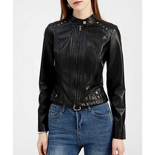 Women's Jacket Daily Fall Spring Regular Coat Regular Fit Elegant Casual Jacket Long Sleeve Solid Colored Patchwork Blushing Pink Wine
Women's Jacket Daily Fall Spring Regular Coat Regular Fit Elegant Casual Jacket Long Sleeve Solid Colored Patchwork Blushing Pink Wine
