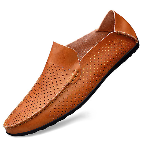 Breathable Loafers Casual Comfort Shoes Mens Leather Hollow Slip On Spring Summer Lightweight Yellow Brown Black
Breathable Loafers Casual Comfort Shoes Mens Leather Hollow Slip On Spring Summer Lightweight Yellow Brown Black